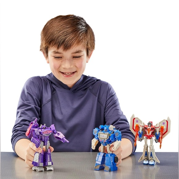 Transformers Decepticon Commander 3-Pack of 5-Inch Robot Action Figures. NEW!!!